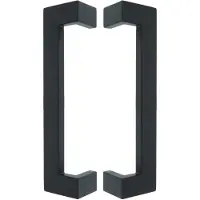 Forza Deurgreep Aerina dubbel 250mm mat zwart