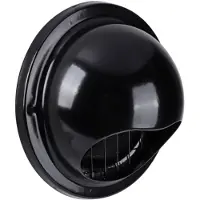 Starx Buitenrooster | | Ø 150 mm (Bol, Gaas, RVS, Zwart)