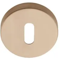 Formani Basics LBN50D sleutelplaatje ø52x10mm - PVD licht brons