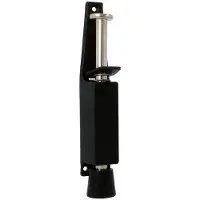 AMIG Deurvastzetter voetstift Mod. 11 165x30 mm zwart