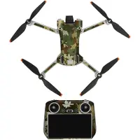 Sunnylife Stickerset - Maple Camo - Mini 3 Pro en RC Controller