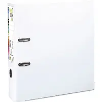 Exacompta Prem Touch Breed Ordner A4+ 80 mm Wit 2 Ringen 53348E Kunststof Staand