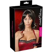 Cottelli - zwart stijlrecht damespruik kostuumaccessoire