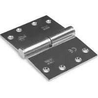 Dulimex DX SKG3 Kogelstift paumelle rechte hoek 89x125 mm links staal verzinkt