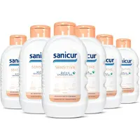 Sanicur 6x Bath & Showergel Sensitive 300 Ml