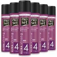 Proset Haarlak Ultra Strong - 6 x 300 ml - Voordeelverpakking