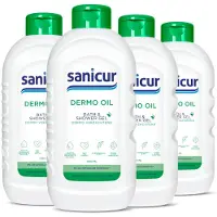 Sanicur 2+2 Gratis: Bad En Douchegel Dermo Oil 1000 Ml