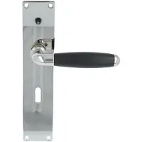 Online Deurbeslagshop Deurklink Met schild Ton Model 1933 SL56 glans nikkel