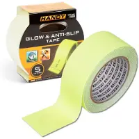 Handy Anti Slip Strip Tape Zelfklevend (Lichtgevend) - 5M x 5 CM - Antislip Tape voor Trap, Vloer, Drempel - Waterproof - voor Binnen en Buiten