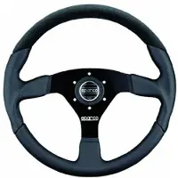 Sparco Steering Wheel L505 Lap 5 Blk/Blk/Blk