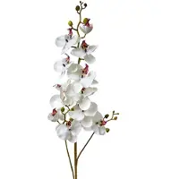 Clayre & Eef Kunstbloem 116 cm Wit Kunststof