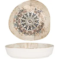 RINART Diepbord aztec porselein 21 cm (900cc) set van 6