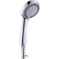 Wicotex - Douchekop - Handdouche met 5 Functies - Waterbesparend chrome - Douchekoppen