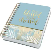 Sigel spiraal notitieboek - Jolie - hardcover - A5 - 240 pagina's - dots - 120 grams papier - Heavenly Leaves - SI-JN615