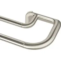 Umbra dubbele gordijnroede (uitschuifbaar) (76-213 cm)