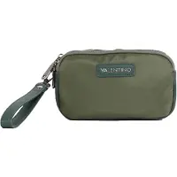 Valentino Toilettas Cardano Soft Cosmetic Case Militare Olijfgroen