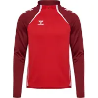 Hummel Functioneel shirt 'Lead 2.0' rood / karmijnrood / wit / offwhite