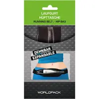Worldpack Running Belt / Heuptas Zwart