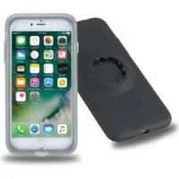 Tigra Sport Coque Compatible iPhone 7/8 Coque Compatible Protection Etanche Fixation FitClic Tigra Noir