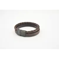 Josh -9264-Armband-Bruin-Heren-20,5cm