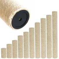 Eyepower 25 x 7,4 cm: M8 Sisal Stam voor Krabpaal - Sisalpaal voor Kattenboom - Krab Bomen Onderdelen
