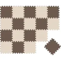 LittleTom Van dag Één: 18-delige Baby Puzzel Speelmat - 30x30 EVA Schuim Kruipmat Vloermat Speeltapijt Kind