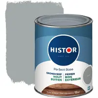 Histor Perfect Base Grondverf Hout Buiten Grijs 750ml