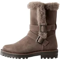 Next Enkellaarsjes 'Forever Comfort' mokka