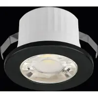 Braytron Veranda- MINISPOT A 3W 38D ZWART 3000K IP54 LED DOWNLIGHT / SPOT