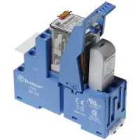 Finder 58.34.8.230.0062 Relaismodule (modulair) Nominale spanning: 230 V/AC Schakelstroom (max.): 7 A 4x wisselcontact 1 stuk(s)