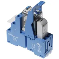Finder 58.34.9.048.0050 Relaismodule (modulair) Nominale spanning: 48 V/DC Schakelstroom (max.): 7 A 4x wisselcontact 1 stuk(s)