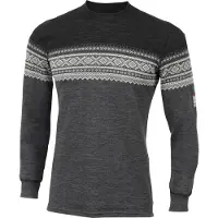 Aclima - DE Marius Crew Neck - Merinotrui M, grijs
