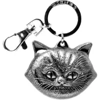 MONOGRAM DISNEY - Tête Chat du Cheshire - Porte-clés en étain