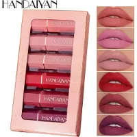 HANDAIYAN Lipstick Matte - Set van 6 Kleuren - Lippenstift - Langhoudend - Make Up