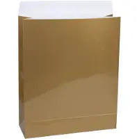 Rotim 25x Cadeauzakken Goud Glossy Large - 30x10x36cm