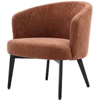 Tower Living Albi coffeechair - Pearl copper (Koper, 73.5x79.5x66.5cm)