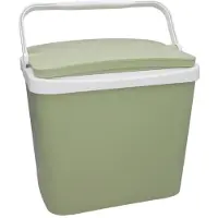 Sunnydays Beach Vibes Koelbox - 24 liter - kunststof - groen - 40 x 30 x 36 cm