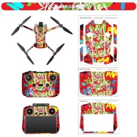 Sunnylife Stickers - Red Graffiti - voor DJI Mini 4 Pro - RC 2