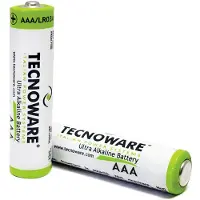 Tecnoware FBA17647, Wegwerpbatterij, AAA, Alkaline, 1,5 V, 40 stuks, 1250 mAh