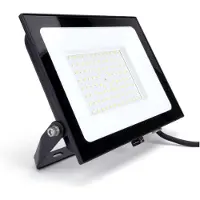 Integral LED Bouwlamp 100W 4000K Koel Wit 10000lm Zwart IP65 | Geen fitting | 100 watt | 25.000 Branduren