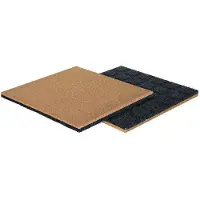 Ivol Rubber tegel 50 x 50 cm - 55 mm dik - UV-bestendig - Beige