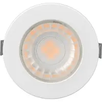 Braytron Veranda LED Minispot Plafondspotjes LED Downlight- Waterdicht IP54 -Wit -3W -3000K