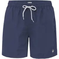 Happy Shorts Heren zwemshort effen donker