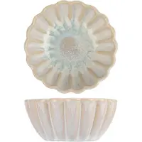 Cosy & Trendy Kleine Schaaltjes / Dipschaaltjes Astera Pure Wit - ø 7.5 cm - 4 Stuks