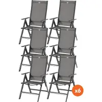 Hartman Set van 6 - Aruba verstelbare stoel