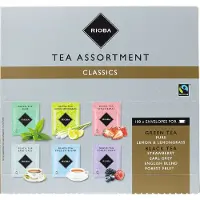RIOBA - Thee Assortiments Box Classics - Fairtrade - 100x2 Gram - Voordeelverpakking
