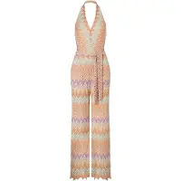 Ana alcazar Jumpsuit 'Zana' pastelgroen / sering / abrikoos / rosa