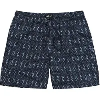 Men Plus Zwemshorts navy / offwhite