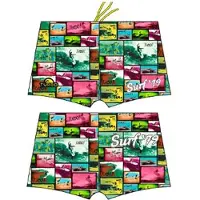 Turbo Surf 79 Swimming Boxer Zwart 5XL Man