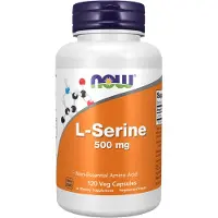 Now L-Serine 500 mg (120 Capsules) - aminozuur - aminozuur